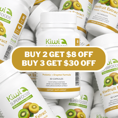 Kiwifruit Extract | Prebiotic + Enzyme Formula | Kiwi Superfoods